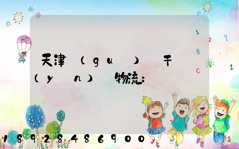 天津國(guó)際干線運(yùn)輸物流