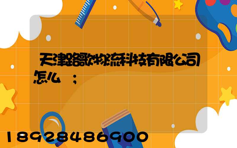 天津路歌物流科技有限公司怎么樣