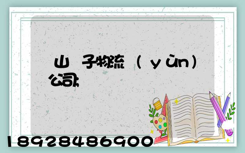 樂山電子物流運(yùn)輸公司