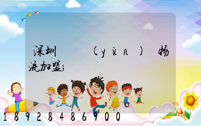 深圳國際運(yùn)輸物流加盟