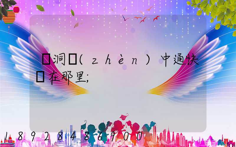 詩洞鎮(zhèn)中通快遞在那里